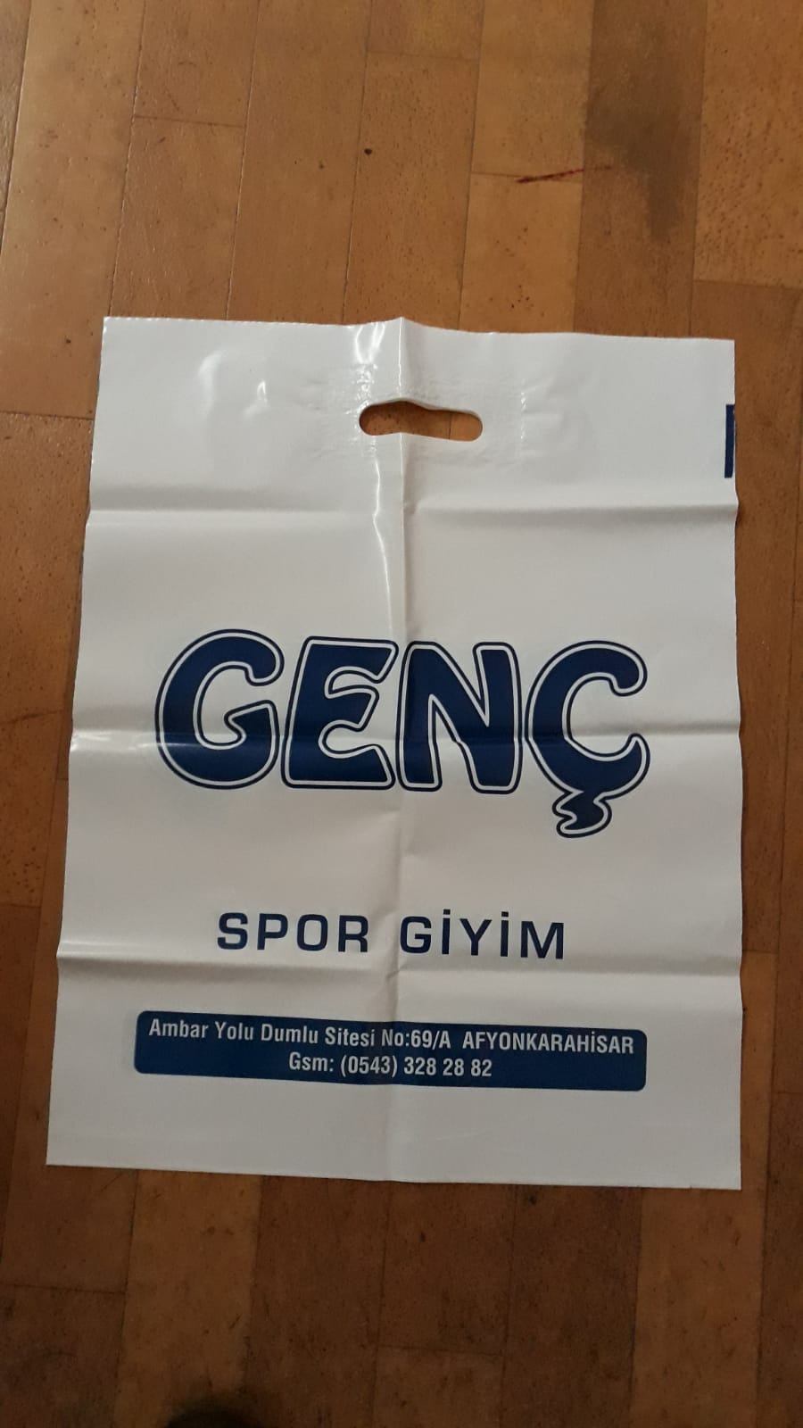 Takviyeli Mağaza Poşeti