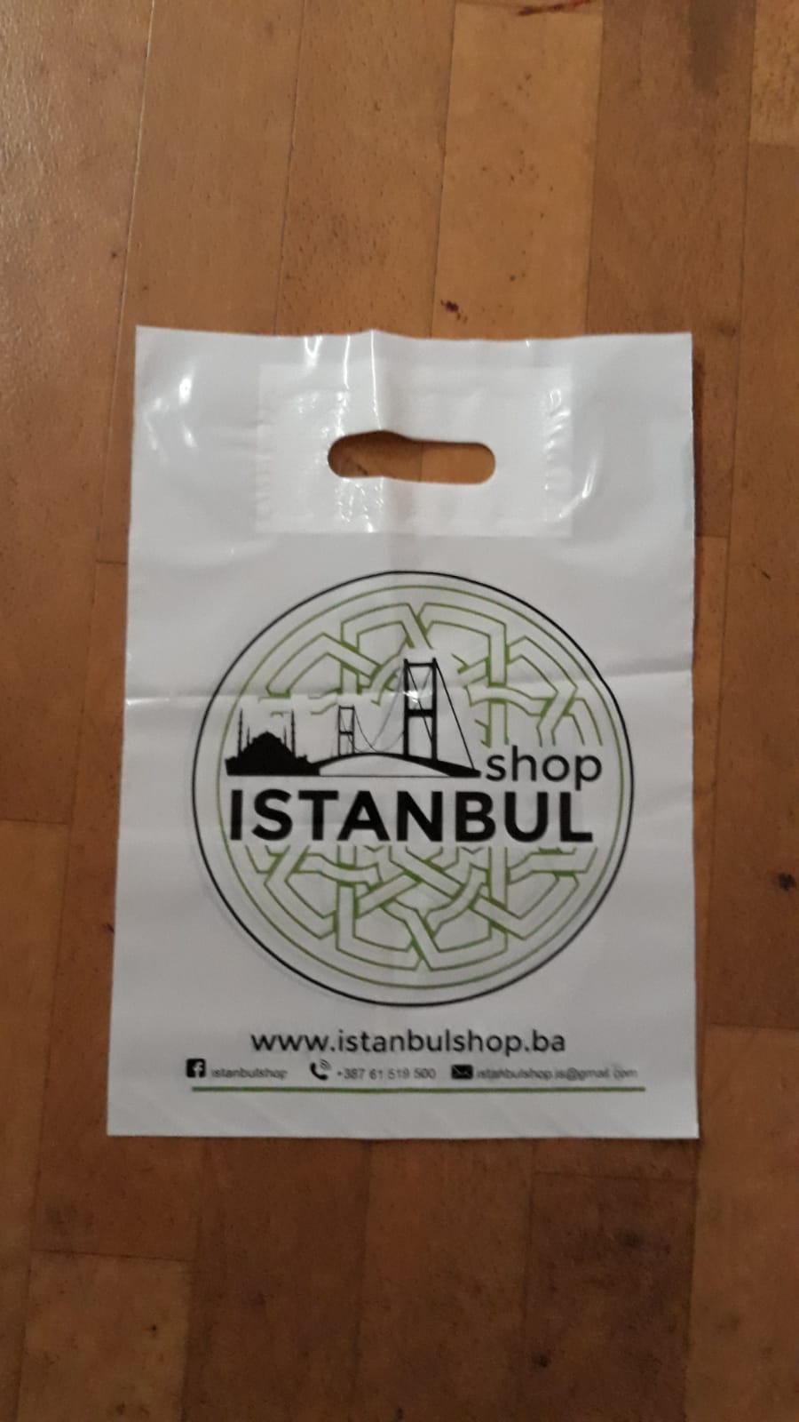 Takviyeli Mağaza Poşeti